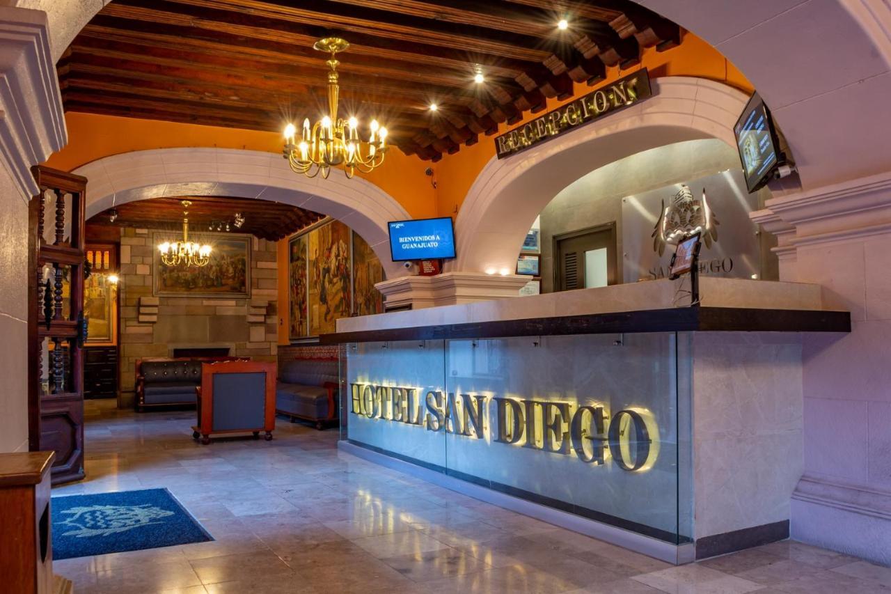 Hotel San Diego Guanajuato Buitenkant foto